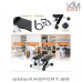 Мини степер с ластици KMSPORT Мини степер с ластици KMSPORT